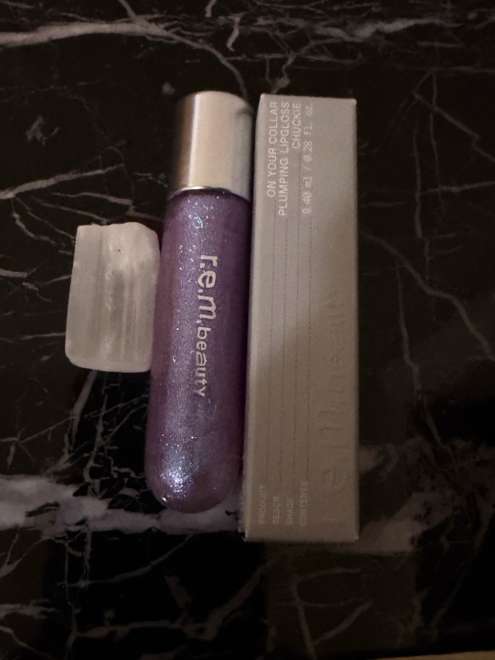 R.e.m. beauty on your collar plumping lip gloss NIB